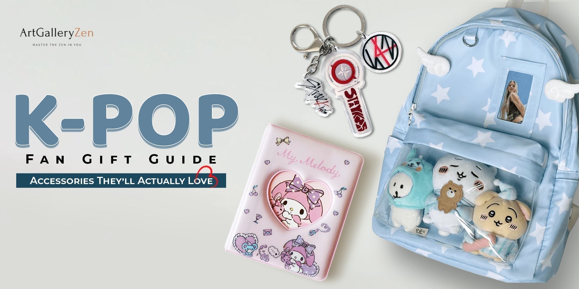 K-pop fan gift guide featuring trendy accessories, merchandise, and collectibles perfect for K-pop lovers