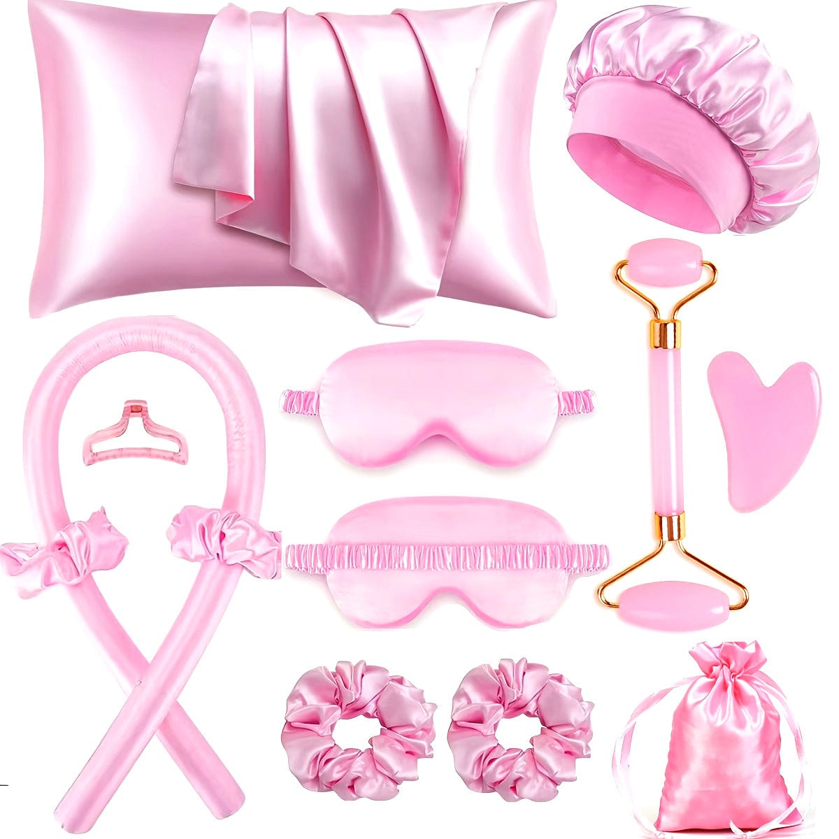 12 Pcs Heatless Hair Curler Set - ArtGalleryZen