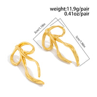 Thumbnail for Elegant Ribbon Bowknot Stud Earrings
