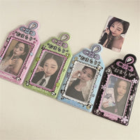Thumbnail for Kawaii Pastel Animal Keychain Photocard Holder - Cute Card Display