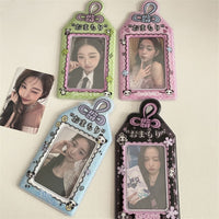 Thumbnail for Kawaii Pastel Animal Keychain Photocard Holder - Cute Card Display