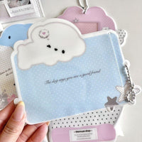 Thumbnail for Kawaii Animal Photocard Holder Keychain - PVC Card Display Bag