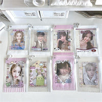 Thumbnail for Kawaii Animal Candy Bag Photocard Holder Keychain - PVC Card Case