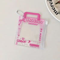 Thumbnail for Mini Handbag Photocard Holder Keychain - Chic PVC Card Display Bag