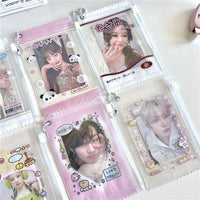 Thumbnail for Kawaii Animal Candy Bag Photocard Holder Keychain - PVC Card Case