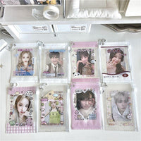 Thumbnail for Kawaii Animal Candy Bag Photocard Holder Keychain - PVC Card Case
