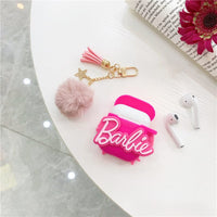 Thumbnail for 3D Barbie Silicone AirPods Earphone Case - ArtGalleryZen