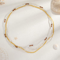 Thumbnail for 4 Pcs Seed Beaded Waist Chain Set - ArtGalleryZen