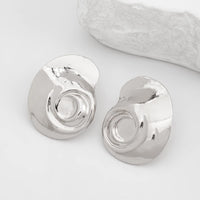 Thumbnail for Abstract Conch Shaped Stud Earrings