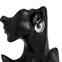 Thumbnail for Abstract Curved Ribbon Earrings - ArtGalleryZen