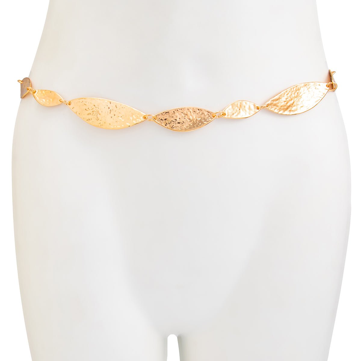 Abstract Irregular Leaf Waist Chain - ArtGalleryZen