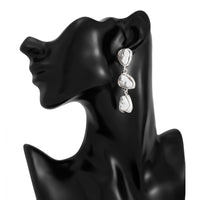 Thumbnail for Abstract Pearl Waterdrop Dangle Earrings - ArtGalleryZen