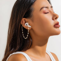 Thumbnail for Anti-lost Wireless AirPods Earphone Pearl Chain Ear Cuff Earring - ArtGalleryZen