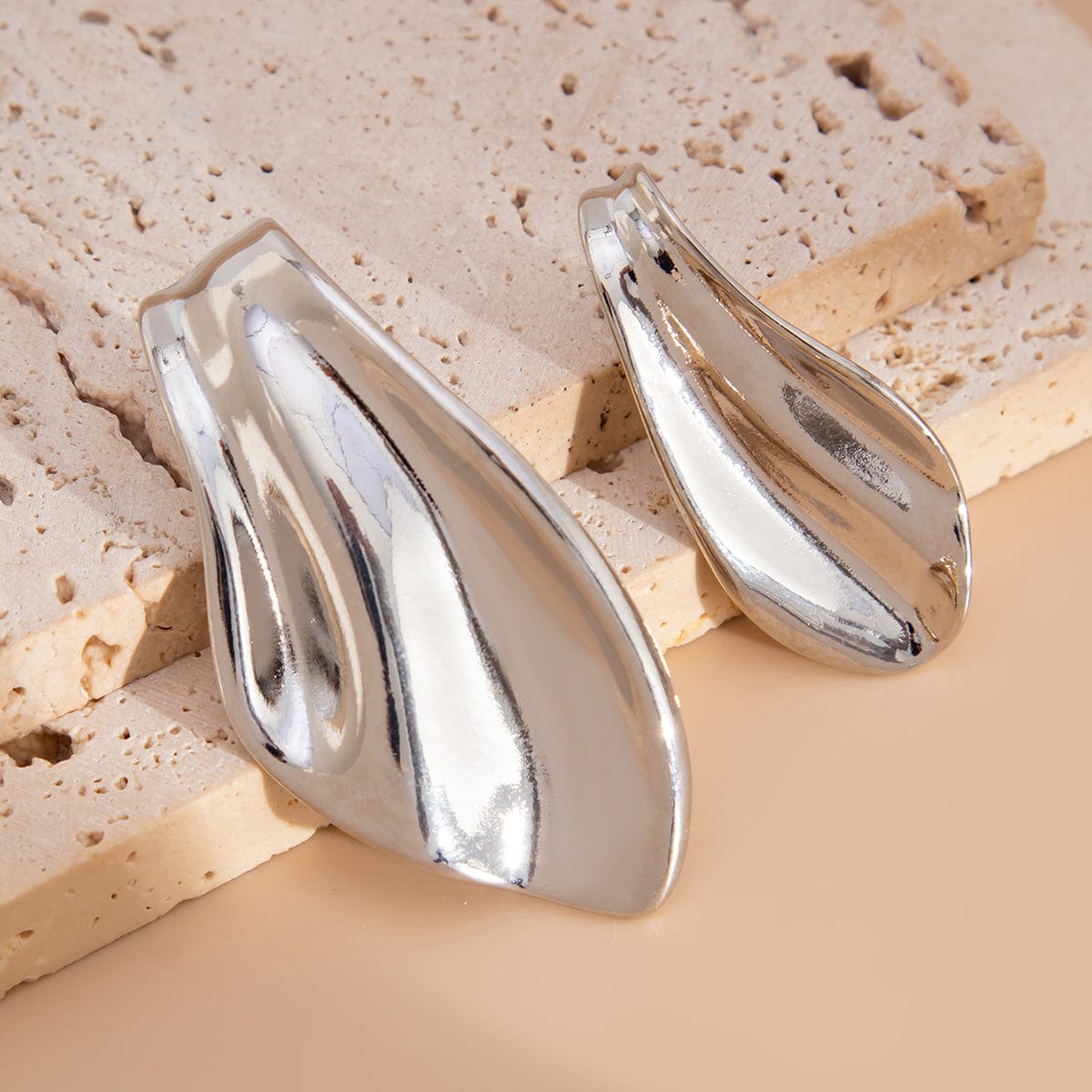 Asymmetric Irregular Waterdrop Earrings - ArtGalleryZen