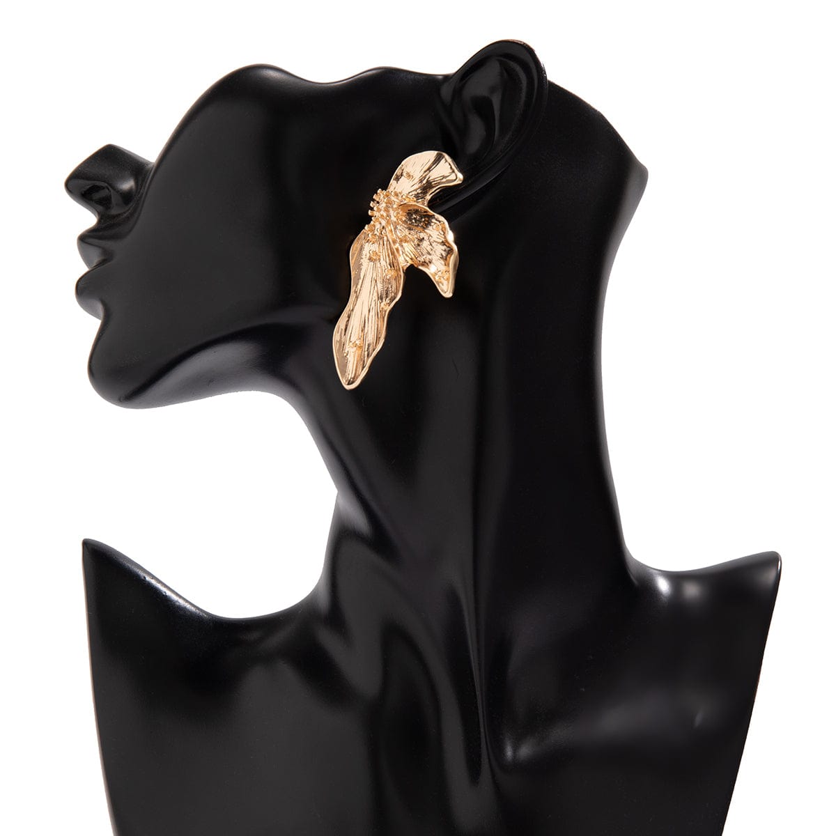 Attractive Gold Silver Plated Butterfly Wings Earrings - ArtGalleryZen