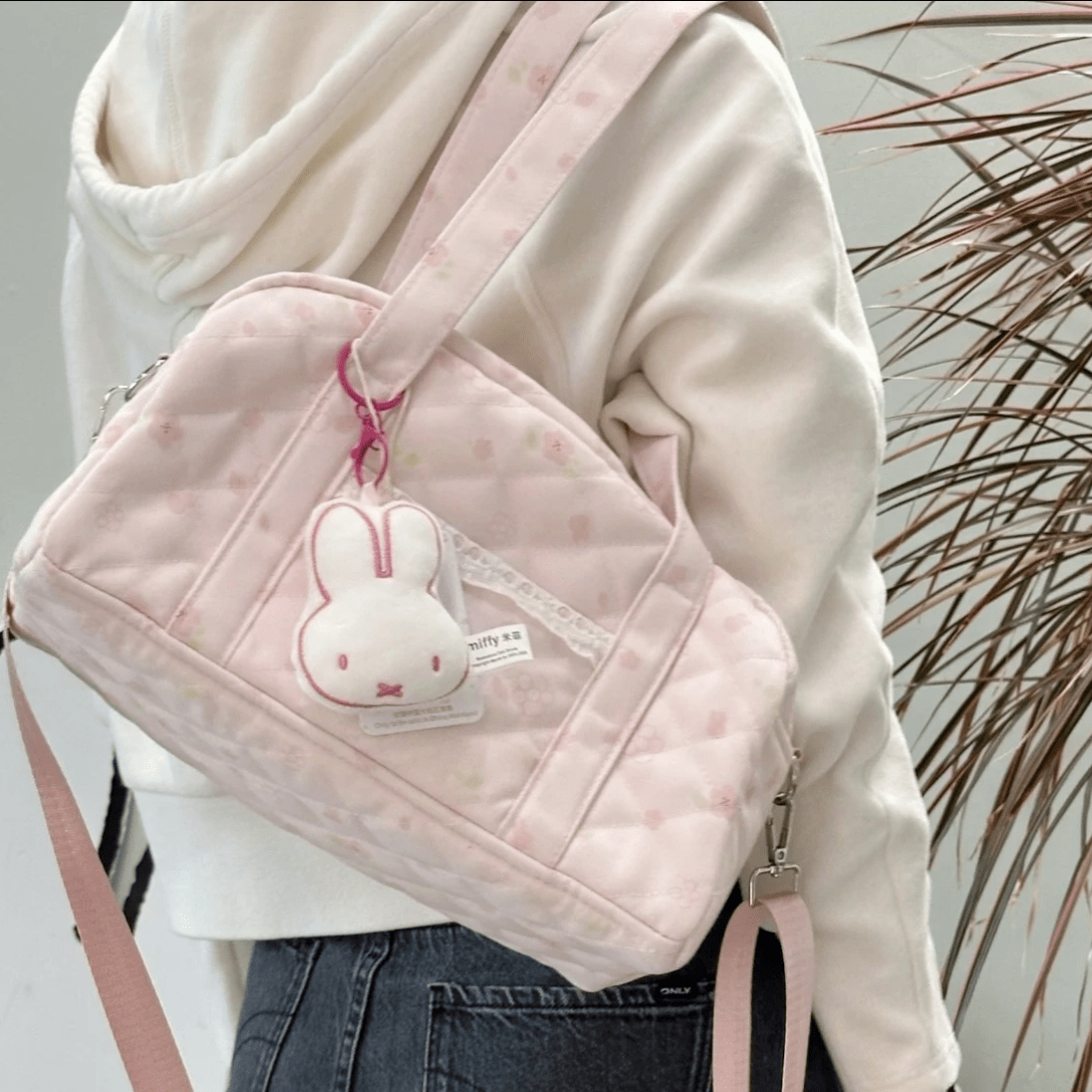Authentic Cute Miffy Shoulder Crossbody Bag - ArtGalleryZen