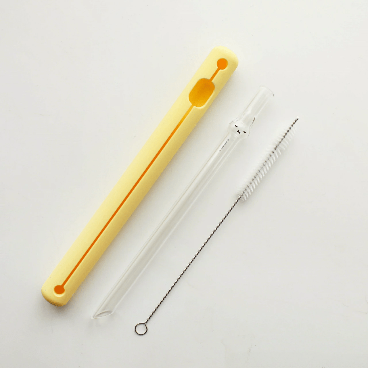 Authentic Goodglas Miffy Handmade Glass Straw - ArtGalleryZen