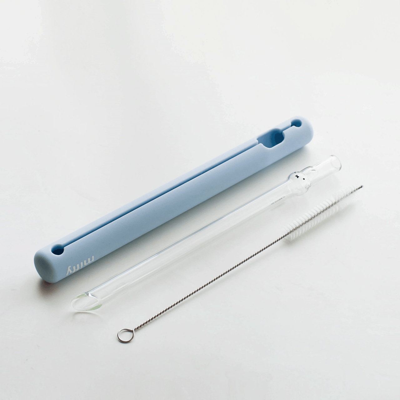 Authentic Goodglas Miffy Handmade Glass Straw - ArtGalleryZen