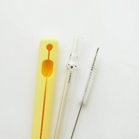 Thumbnail for Authentic Goodglas Miffy Handmade Glass Straw - ArtGalleryZen