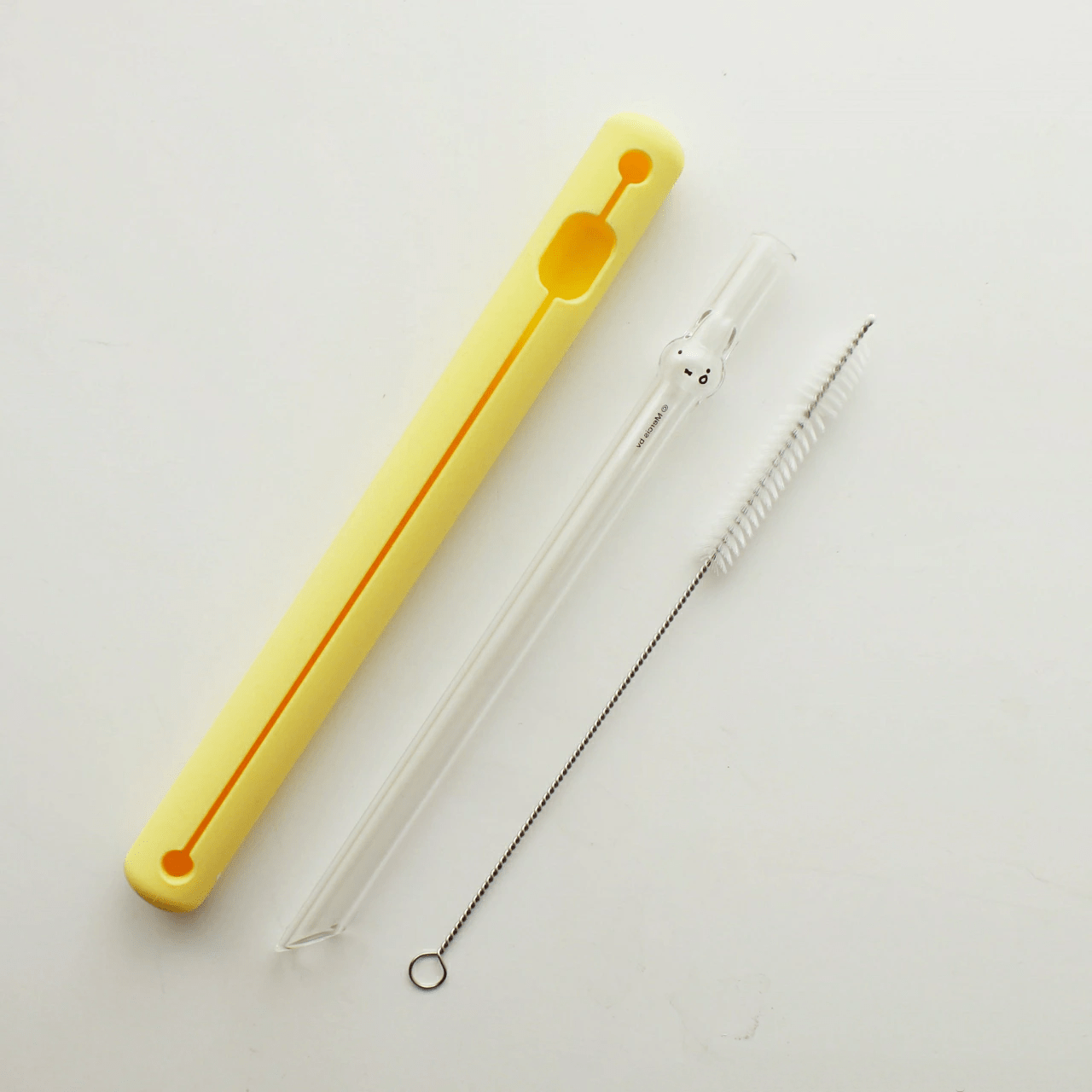 Authentic Goodglas Miffy Handmade Glass Straw - ArtGalleryZen