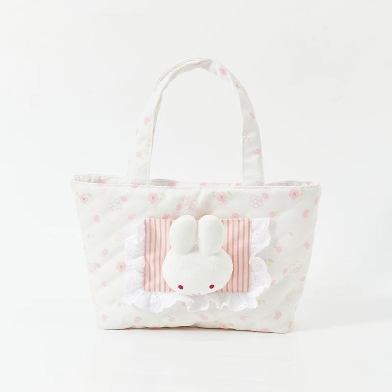 Authentic Kawaii Miffy Lace Tote Bag - ArtGalleryZen