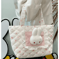 Thumbnail for Authentic Kawaii Miffy Lace Tote Bag - ArtGalleryZen