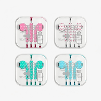 Thumbnail for Authentic Korean AEAE Polka Dot Wired USB - C Earphones - ArtGalleryZen