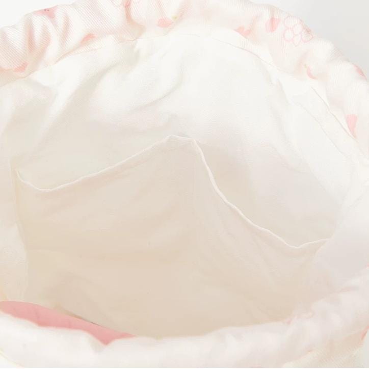 Authentic Miffy Cherry Blossoms Drawstring Backpack - ArtGalleryZen