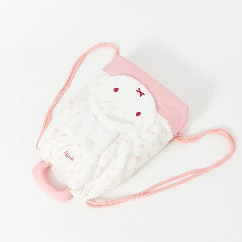 Authentic Plush Miffy Drawstring Backpack - ArtGalleryZen