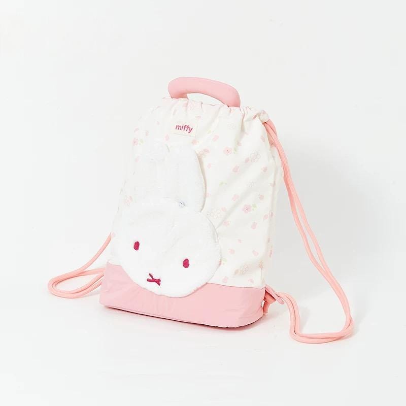 Authentic Plush Miffy Drawstring Backpack - ArtGalleryZen