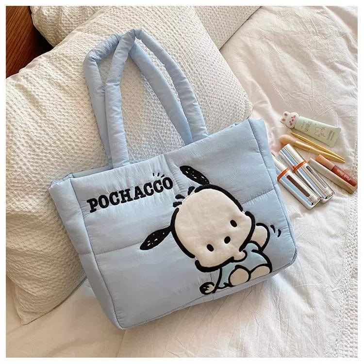 Authentic Sanrio Characters Down-filled Fabric Tote Bag - ArtGalleryZen