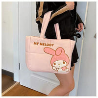 Thumbnail for Authentic Sanrio Characters Down-filled Fabric Tote Bag - ArtGalleryZen
