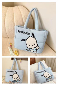 Thumbnail for Authentic Sanrio Characters Down-filled Fabric Tote Bag - ArtGalleryZen