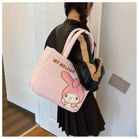 Thumbnail for Authentic Sanrio Characters Down-filled Fabric Tote Bag - ArtGalleryZen