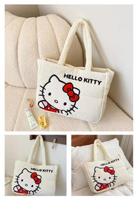 Thumbnail for Authentic Sanrio Characters Down-filled Fabric Tote Bag - ArtGalleryZen