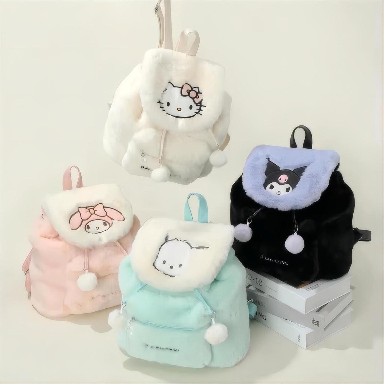 Authentic Sanrio Characters Plush Backpack - ArtGalleryZen