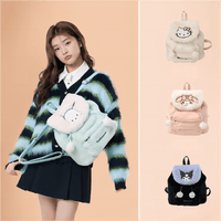 Thumbnail for Authentic Sanrio Characters Plush Backpack - ArtGalleryZen