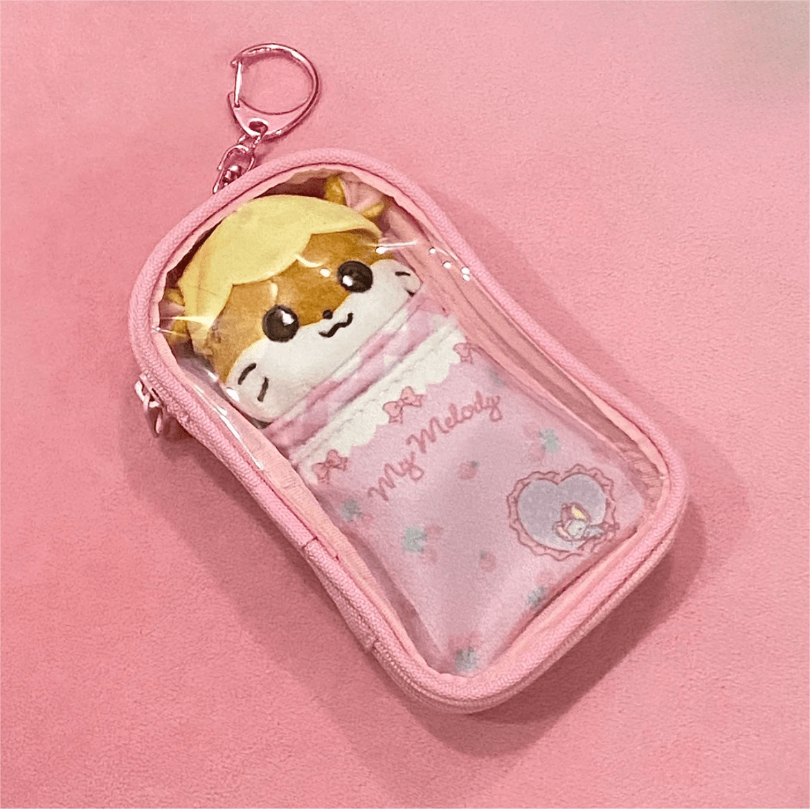 Authentic Sanrio Doll Storage Keychain Bag - ArtGalleryZen
