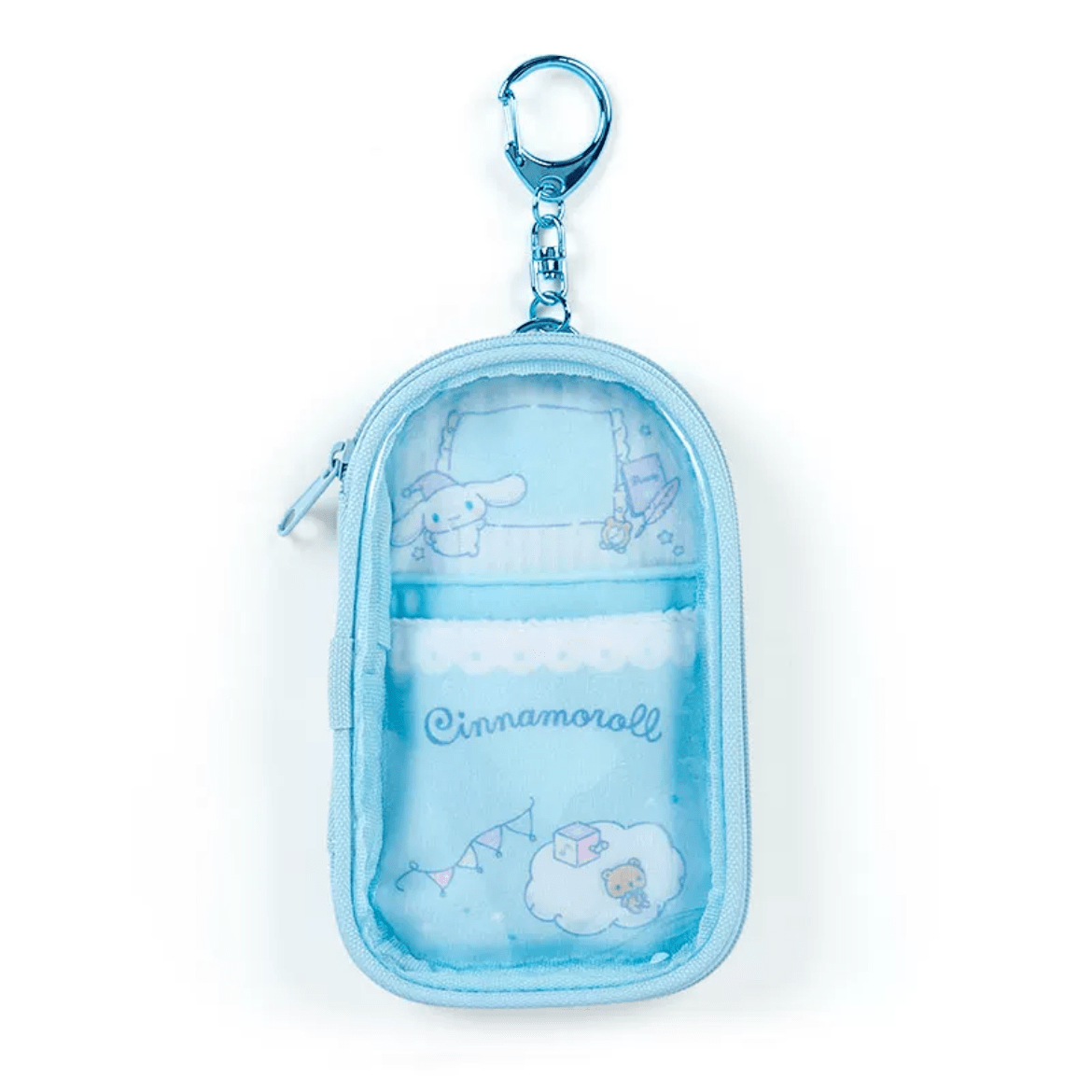 Authentic Sanrio Doll Storage Keychain Bag