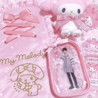 Thumbnail for Authentic Sanrio Doll Storage Keychain Bag