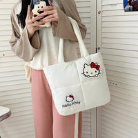 Thumbnail for Authentic Sanrio Down-filled Fabric Tote Bag - ArtGalleryZen