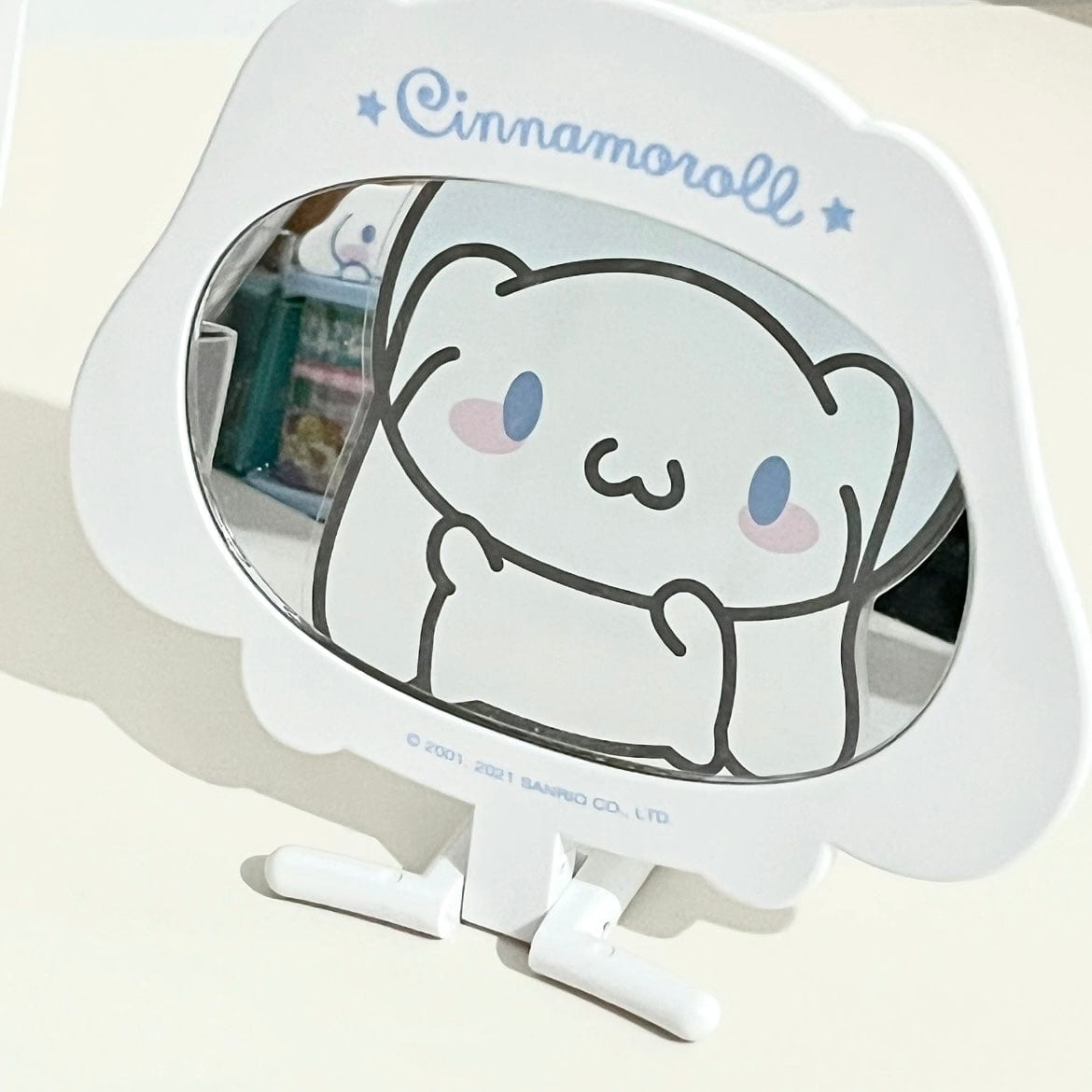 Authentic Sanrio Folding Hand Cosmetic Mirror