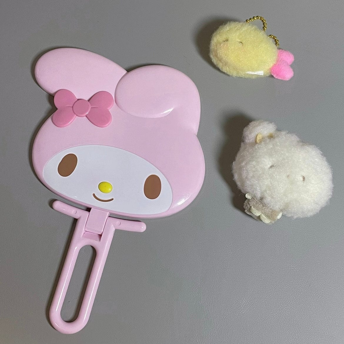 Authentic Sanrio Folding Hand Cosmetic Mirror