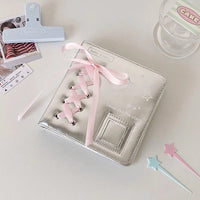 Thumbnail for Ballet Style Ribbon Bowknot Kpop A5 A7 Binder Photocard Album - ArtGalleryZen