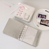Thumbnail for Ballet Style Ribbon Bowknot Kpop A5 A7 Binder Photocard Album - ArtGalleryZen