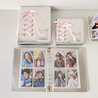 Thumbnail for Ballet Style Ribbon Bowknot Kpop A5 A7 Binder Photocard Album - ArtGalleryZen