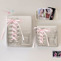 Thumbnail for Ballet Style Ribbon Bowknot Kpop A5 A7 Binder Photocard Album - ArtGalleryZen