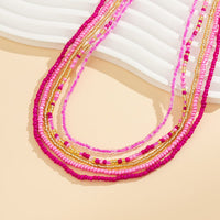 Thumbnail for Barbie Pink 5Pcs Crystal Beaded Waist Chain Set - ArtGalleryZen