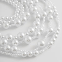 Thumbnail for Baroque 2Pcs Chunky Pearl Chain Necklace Set - ArtGalleryZen