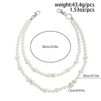 Thumbnail for Baroque Layering Pearl Trouser Chain - ArtGalleryZen